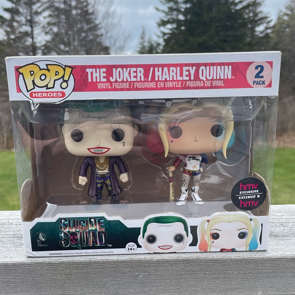 The Joker & Harley Quinn (Suicide Squad) Set Funko Pop